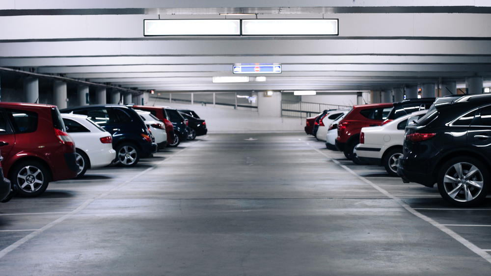 indoor parking for car storage
