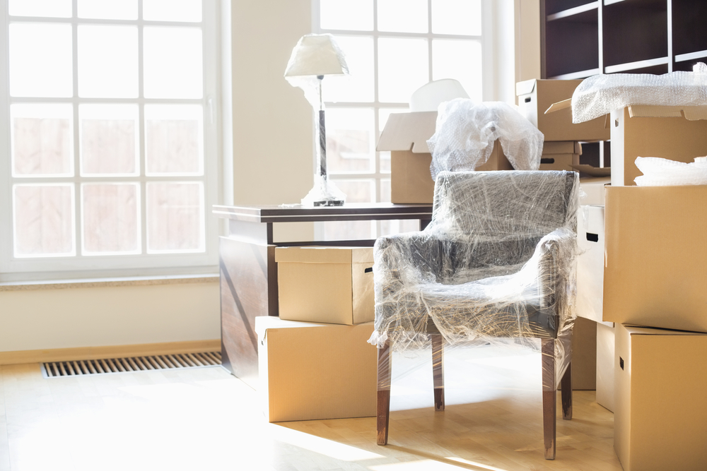 packing furniture for moving and self storage
