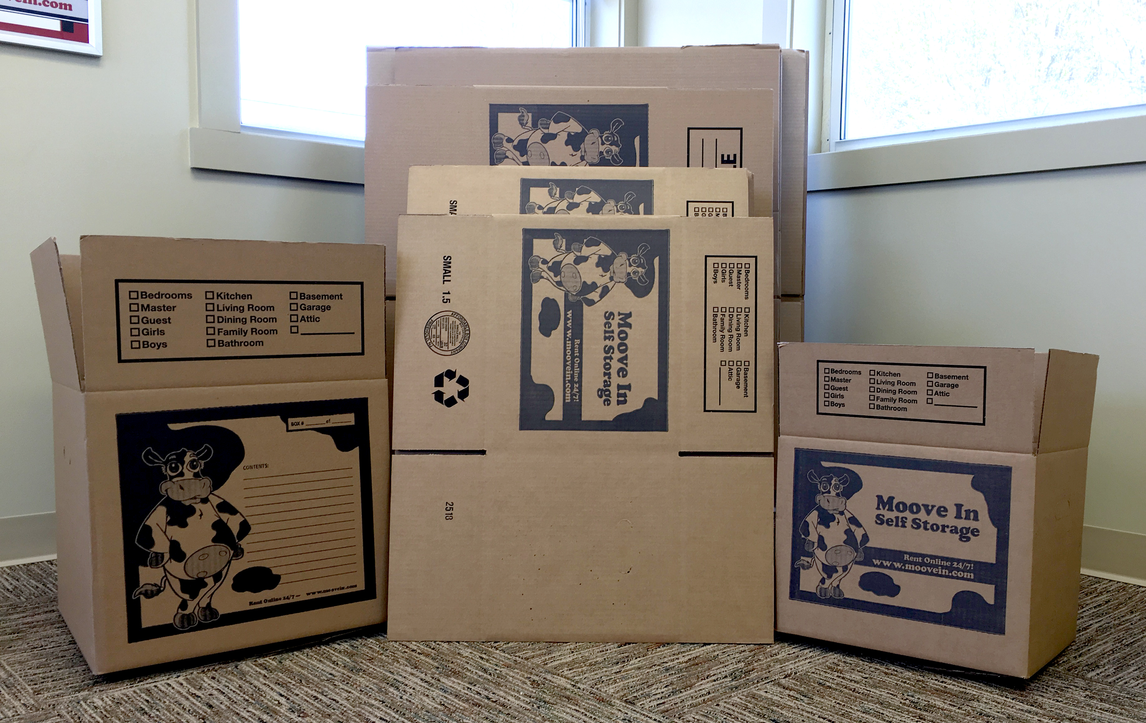 Moove In Self Storage Boxes